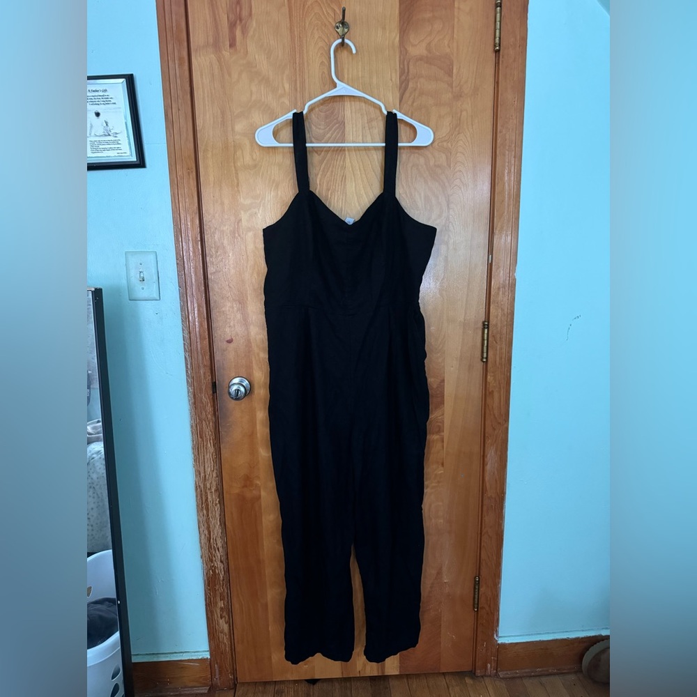 Fit and flare jumpsuit
